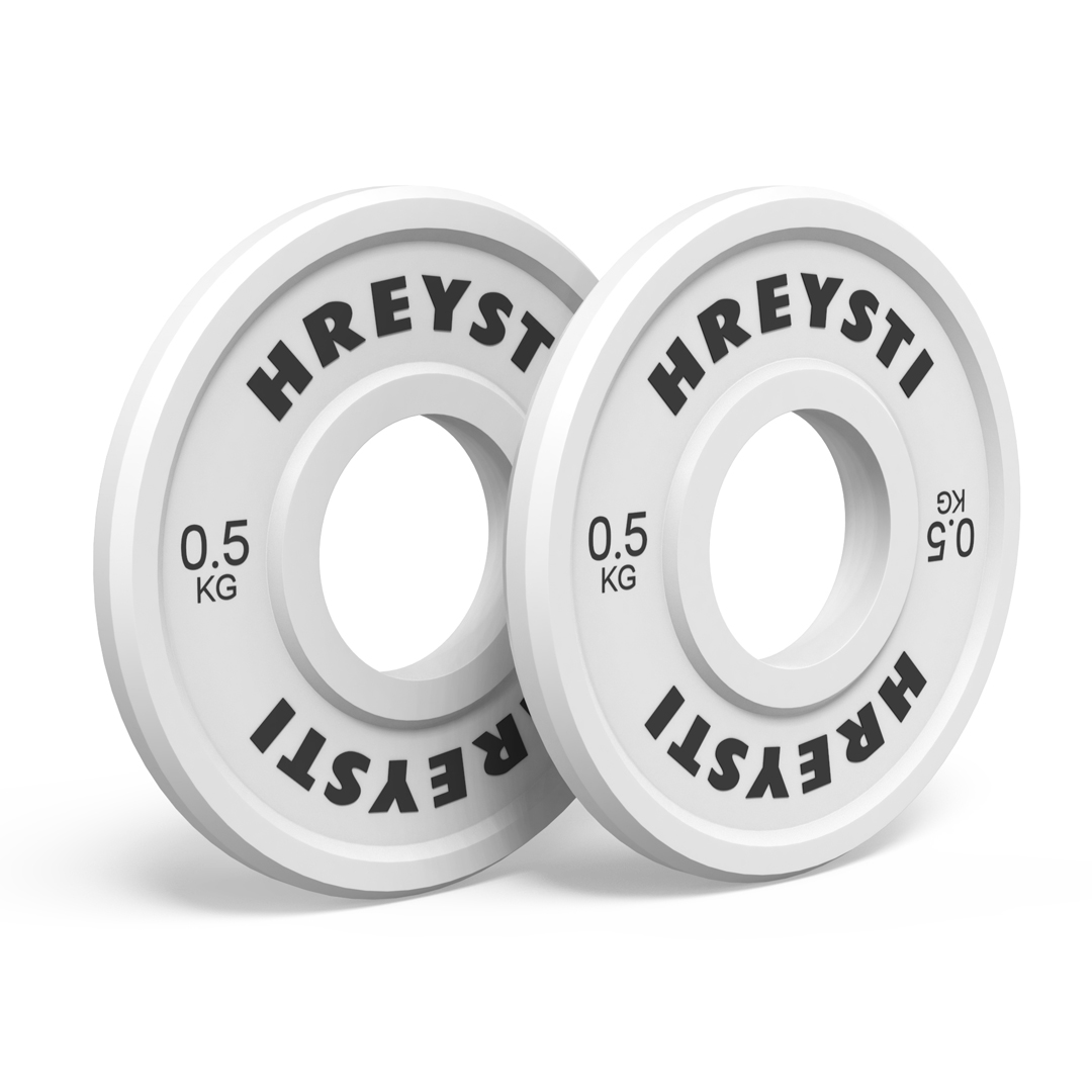 Hreysti Klink lóðaplötur - 0,5kg (par)