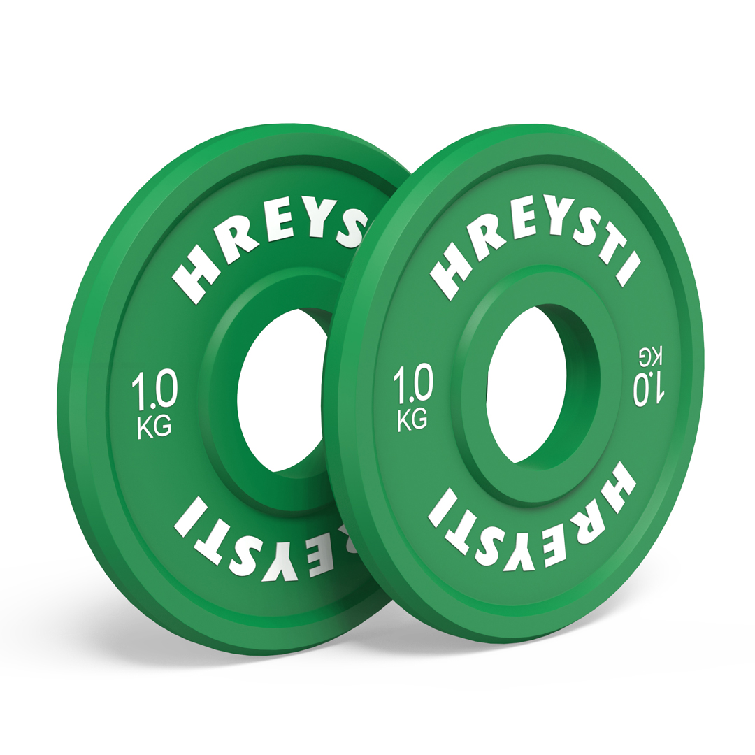 Hreysti Klink lóðaplötur - 1kg (par)