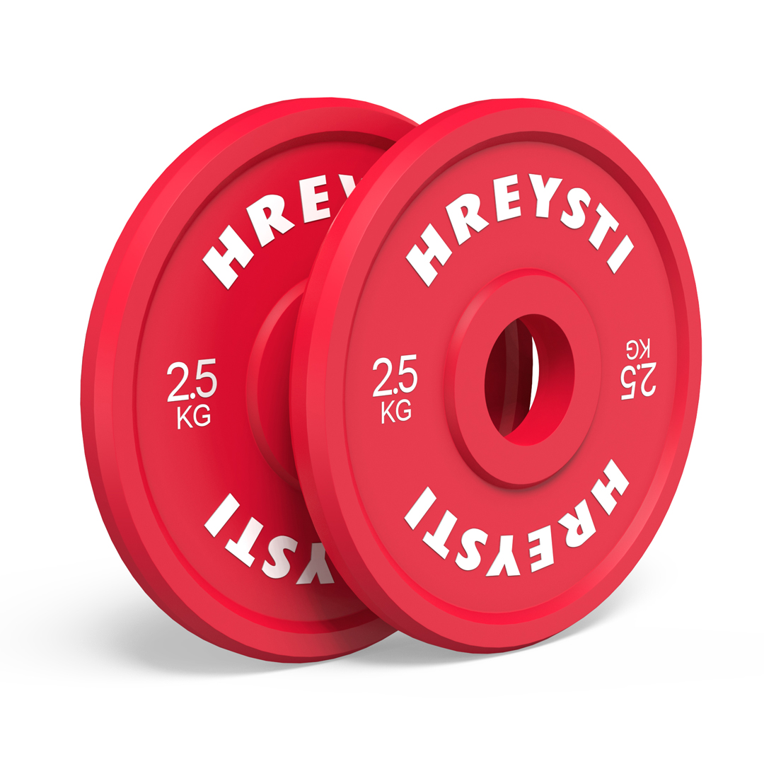 Hreysti Klink lóðaplötur - 2,5kg (par)