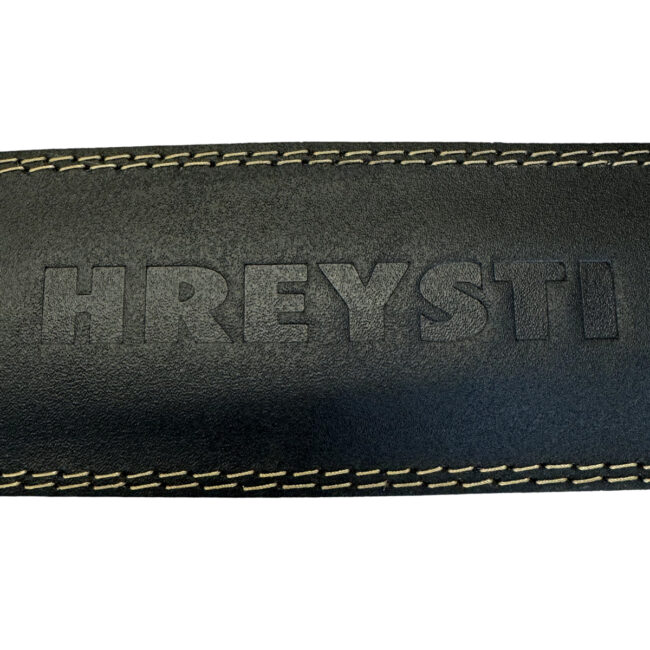 Hreysti leður lyftingabelti - Image 4